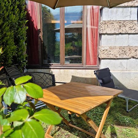 Chateau D'Uriage - Duplex Avec Terrasse Privative Saint-Martin-dʼUriage Kültér fotó