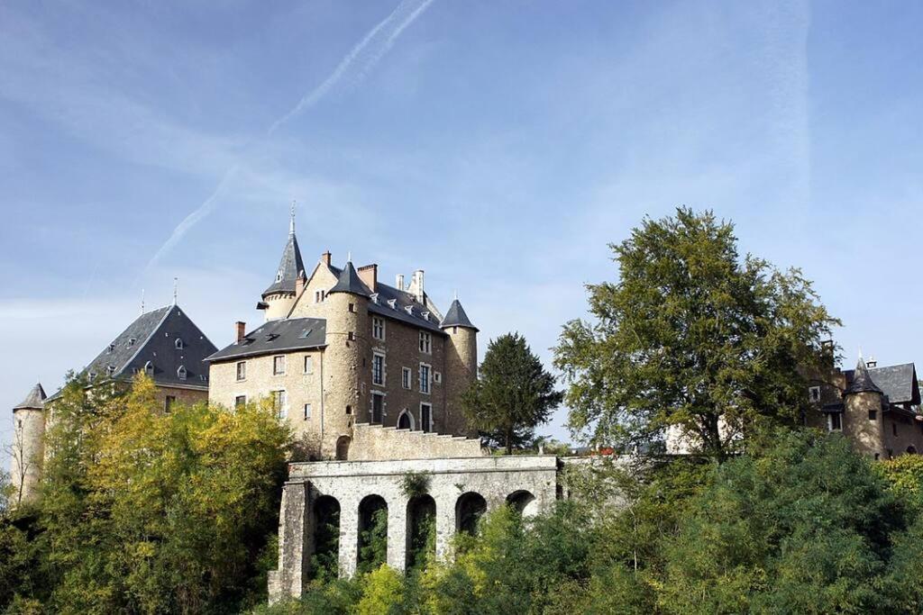 Chateau D'Uriage - Duplex Avec Terrasse Privative Saint-Martin-dʼUriage Kültér fotó